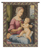 Madonna del Garofano Italian Tapestry Wall Hanging
