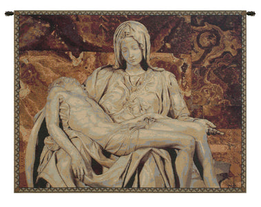 The Deposition Italian Tapestry Wall Hanging