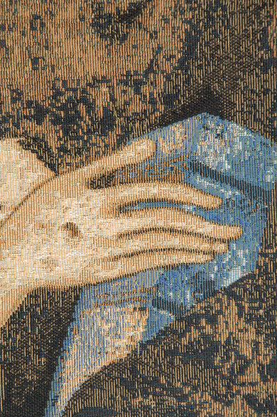 St. Francis From Assisi Italian Tapestry Wall Hanging