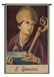St. Gennaro Italian Tapestry Wall Hanging