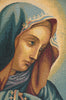 Mater Dolorosa Italian Tapestry Wall Hanging