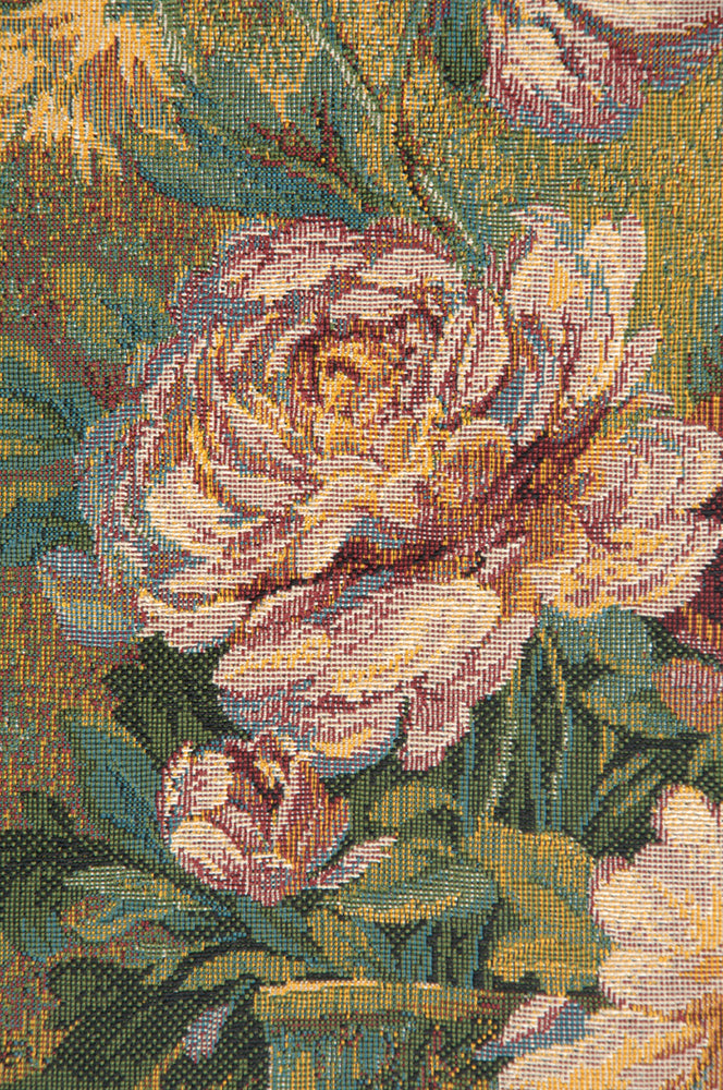 Vaso Di Fiori Italian Tapestry Wall Hanging