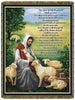 The Lord Is My Shepherd  Tapestry Throw