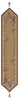 French Floral Roses French Tapestry Table Runner