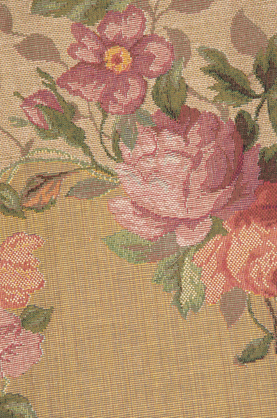French Floral Roses French Tapestry Table Runner