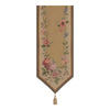 French Floral Roses French Tapestry Table Runner