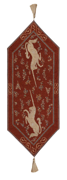 Licorne II French Tapestry Table Runner