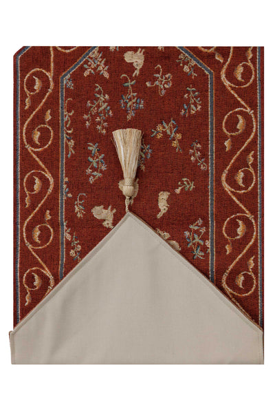 Medieval Rabbit II French Tapestry Table Runner