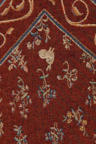 Medieval Rabbit II French Tapestry Table Runner