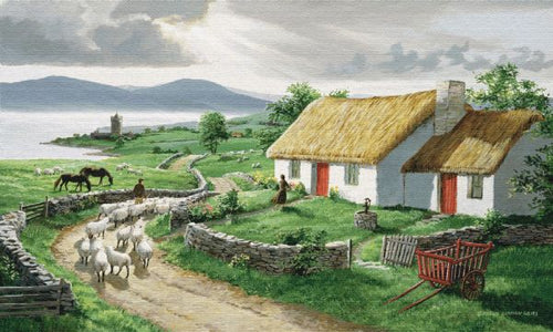 Irish Countryside Grande Tapestry Wall Hanging
