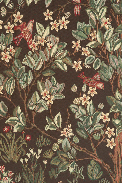 Tree of Life - Brown Belgian Tapestry
