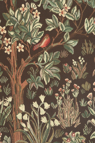 Tree of Life - Brown Belgian Tapestry