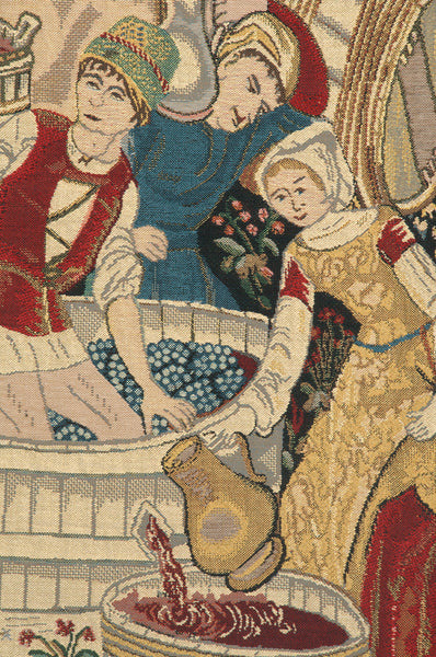Vendages II  Belgian Tapestry