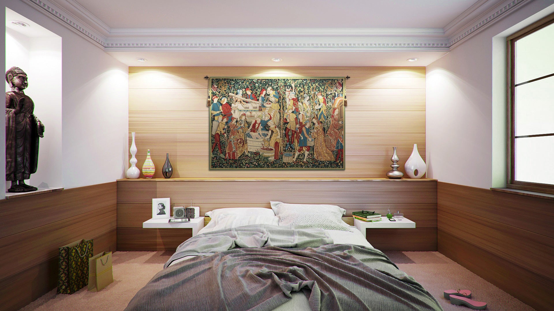 Vendages II  Belgian Tapestry