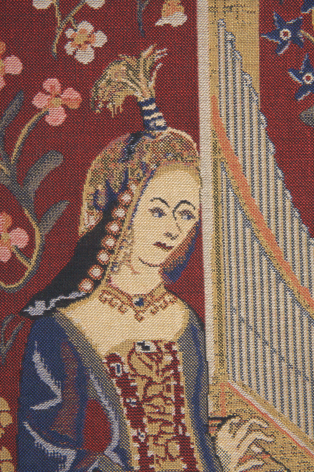 Louie, with Loops Belgian Tapestry
