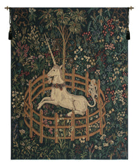 Unicorn In Captivity II  Belgian Tapestry