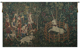 Unicorn Captive and Unicorn Hunt Belgian Tapestry