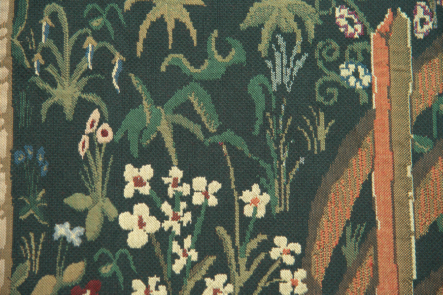 Unicorn Captive and Unicorn Hunt Belgian Tapestry