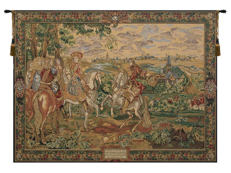 La Prise de Lille II Belgian Tapestry