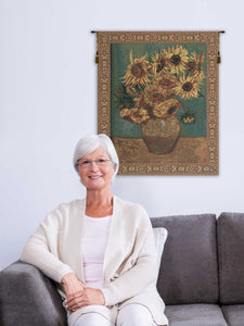 Sunflowers  Belgian Tapestry