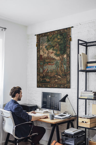 Gate to the Sea Belgian Tapestry