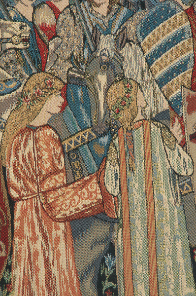 Knights Departure Belgian Tapestry