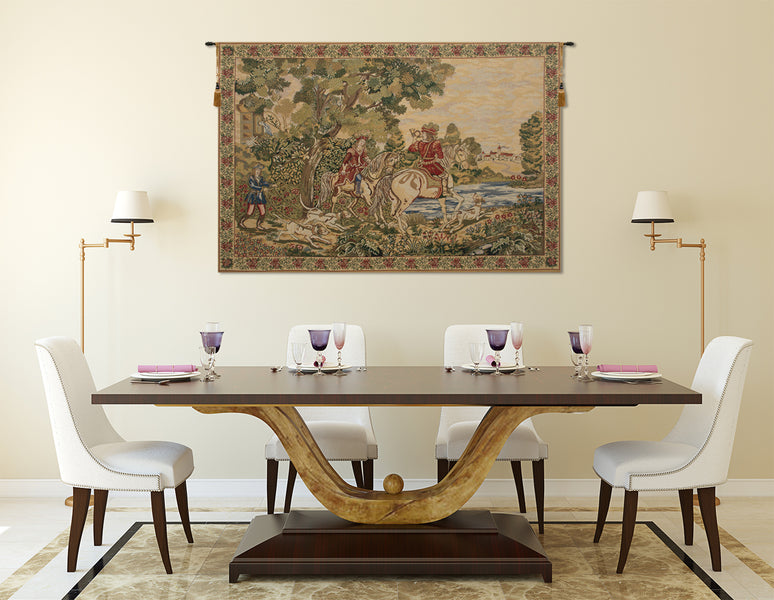 Noble Hunt Belgian Tapestry