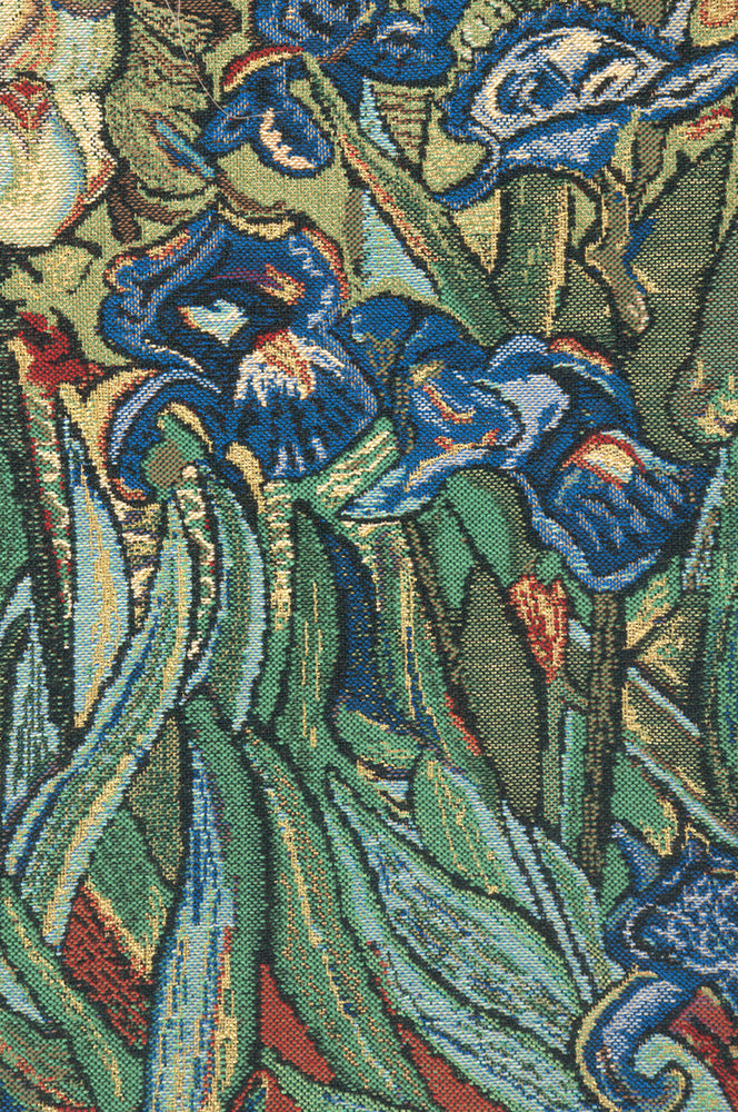 Les Iris Belgian Tapestry