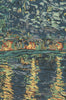 Van Gogh's Starry Night Over the Rhone Belgian Tapestry