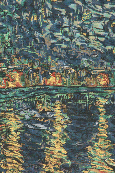Van Gogh's Starry Night Over the Rhone Belgian Tapestry