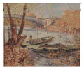 Van Gogh's Fishing in the Spring Belgian Tapestry