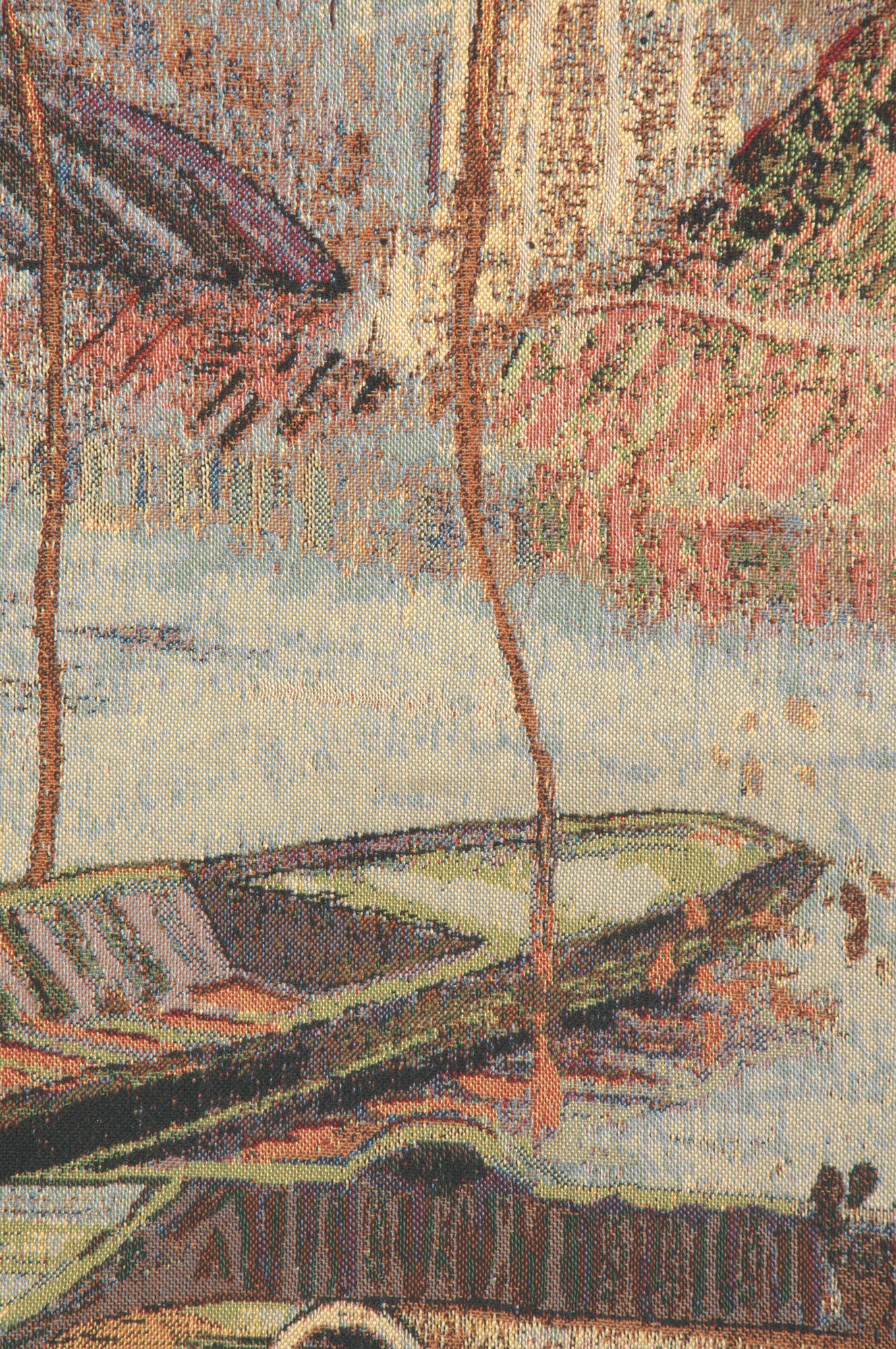 Van Gogh's Fishing in the Spring Belgian Tapestry
