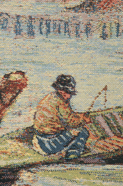 Van Gogh Fishing in the Spring  Belgian Tapestry