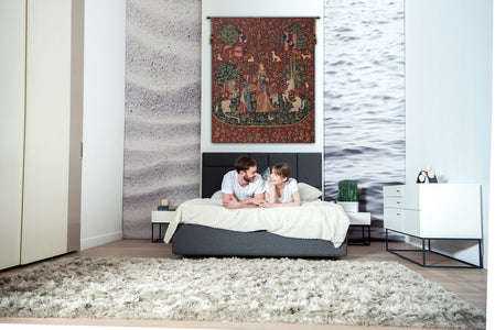 Smell, Lady and the Unicorn Belgian Tapestry