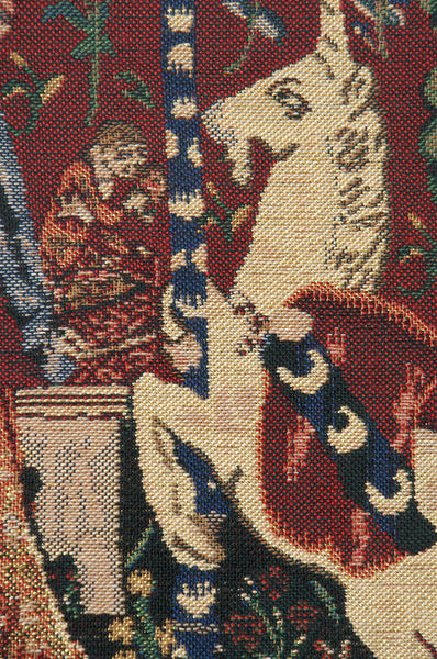 Smell, Lady and Unicorn Belgian Tapestry