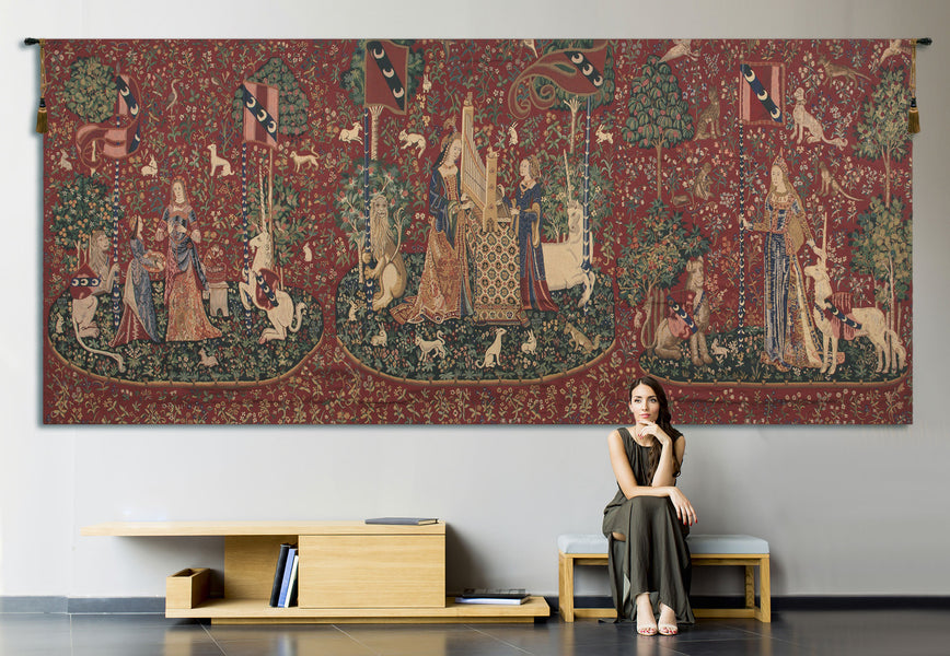 Lady and the Unicorn Series II Belgian Tapestry