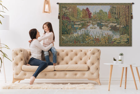 Parc de Monet Belgian Tapestry
