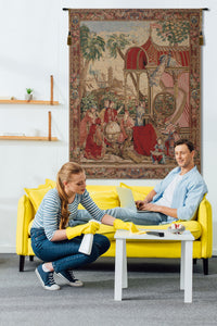 Les Astronomes Belgian Tapestry