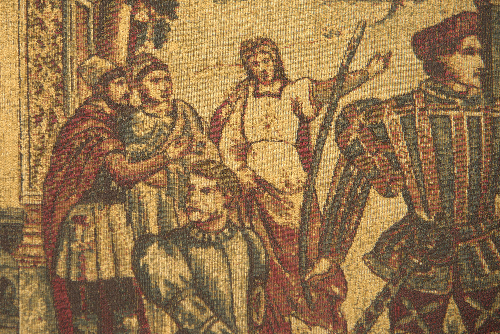 The King's Departure I European Tapestry