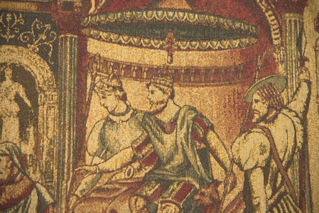 The King's Departure I European Tapestry
