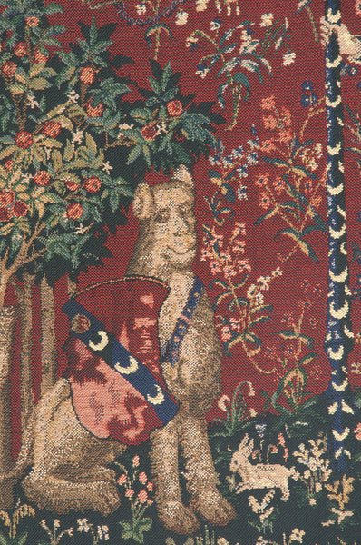 Touch, Lady and Unicorn Belgian Tapestry