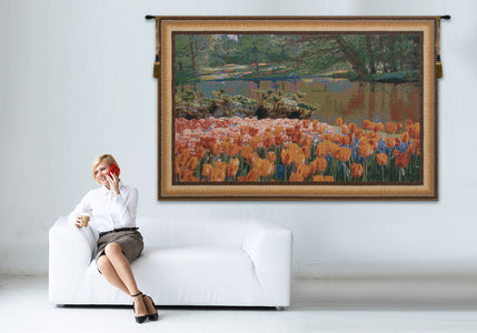 Keukenhof I  Belgian Tapestry