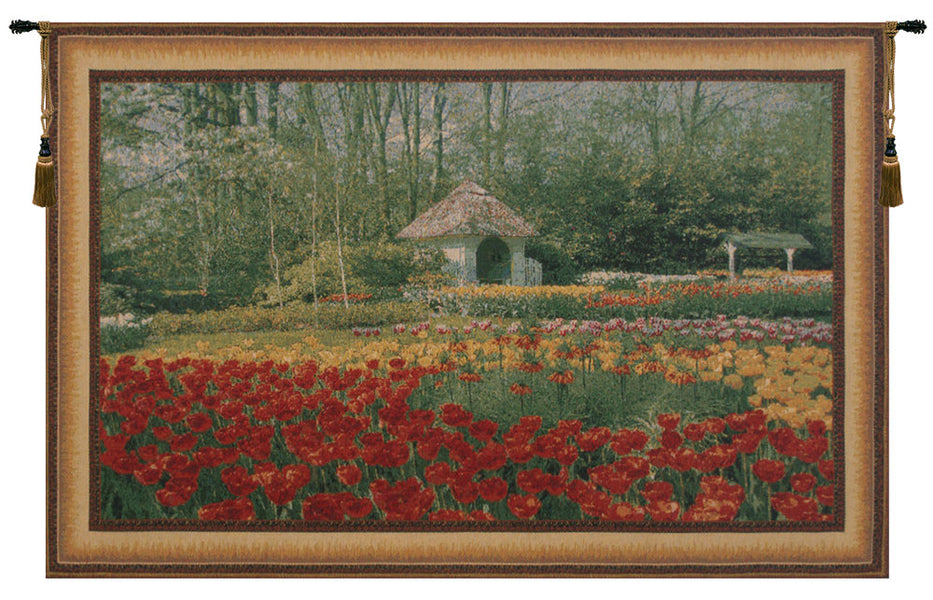 Keukenhof IV Belgian Tapestry