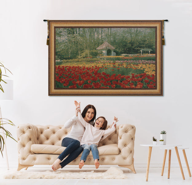 Keukenhof IV Belgian Tapestry