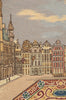 Brussels Place Belgian Tapestry