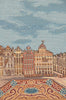 Brussels Place Bleu  Belgian Tapestry