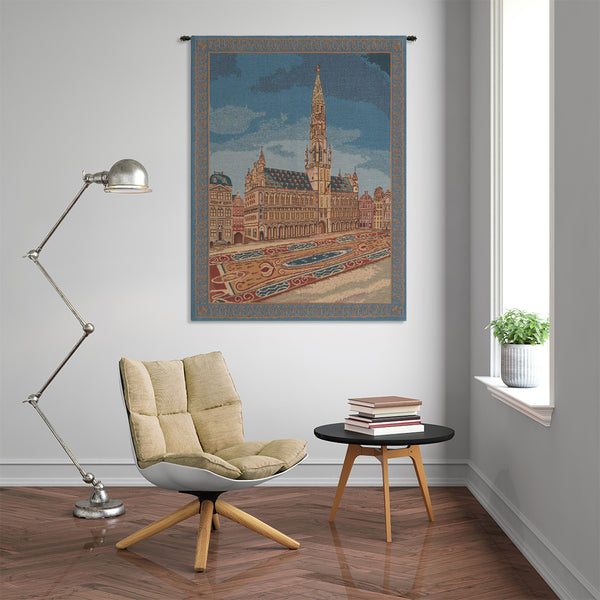 Brussels Place II Belgian Tapestry