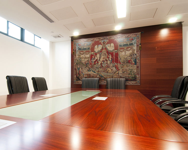 Audience of the Prince Belgian Tapestry