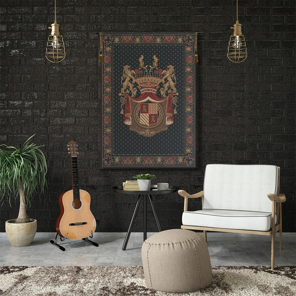Royal Crest II Belgian Tapestry