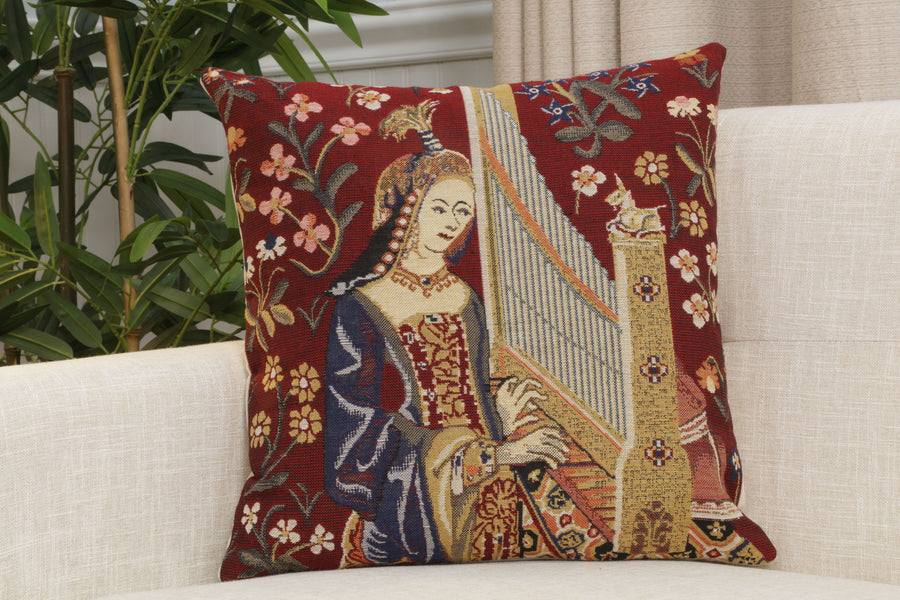 Hearing III Belgian Cushion Cover